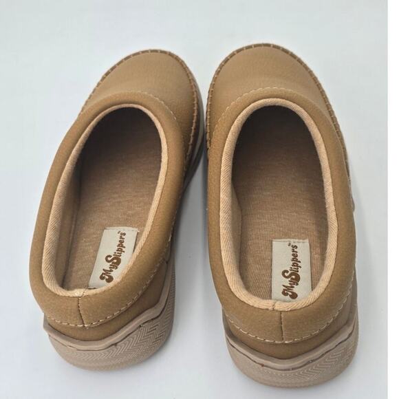 MySlippers Leather Slippers All Seasons Slip On Clogs by MyPillow Women's 5 - Picture 9 of 9